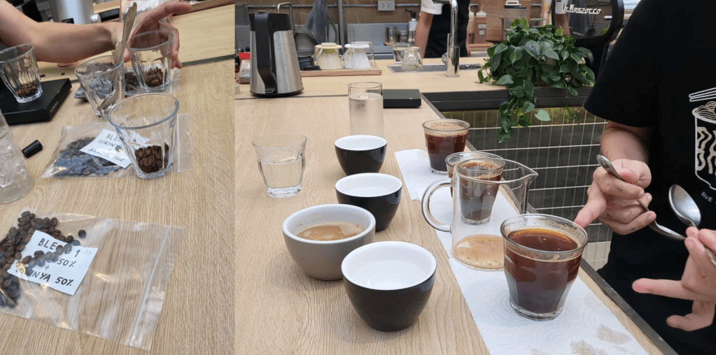 New Coffee blend tasting to create “Morning club”